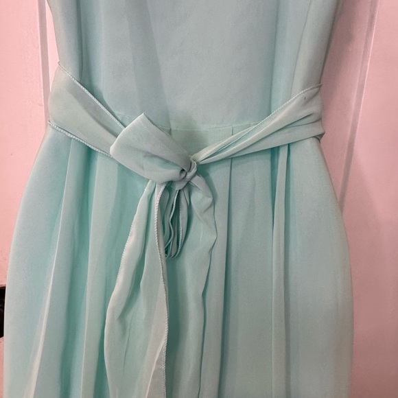 Mint Green Meng Li Dress NWT size S high low - Picture 7 of 13